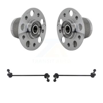 Front Hub Bearing Assembly Link Kit For 06-07 Mercedes-Benz C350 Without Sport Suspension K7T-111810