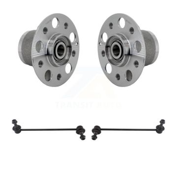 Front Hub Bearing Assembly & Link Kit For 06-07 Mercedes-Benz C350 With Sport Suspension K7T-111811