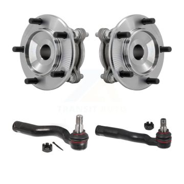Front Wheel Bearing And Tie Rod End Kit For Toyota Tundra Sequoia RWD K7T-111819