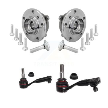 Front Wheel Bearing Tie Rod End Kit For BMW 330i xDrive 230i 430i Gran Coupe 340i 440i GT K7T-111821
