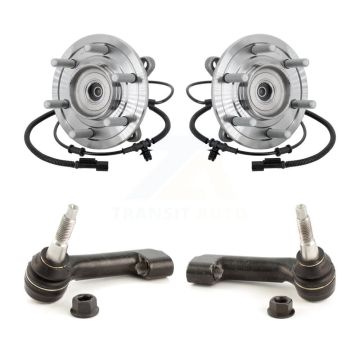 Front Wheel Bearing And Tie Rod End Kit For 2017 Ford F-150 Raptor with 4WD K7T-111822