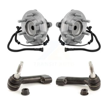 Front Wheel Bearing And Tie Rod End Kit For 2015-2017 Ford F-150 RWD K7T-111823