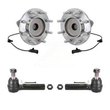 Front Wheel Bearing And Tie Rod End Kit For 2018-2023 GMC Savana 3500 Chevrolet Express K7T-111832