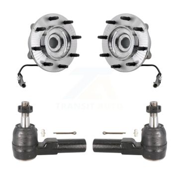 Front Wheel Bearing And Tie Rod End Kit For Cadillac DTS DeVille With Heavy Duty Brakes K7T-111836