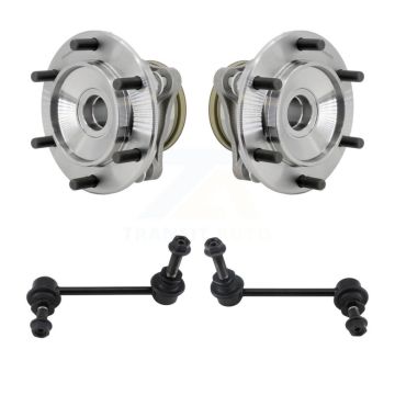 Front Hub Bearing Assembly And Link Kit For Toyota 4Runner FJ Cruiser RWD K7T-111846