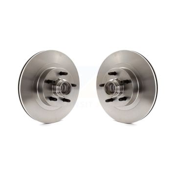Front Disc Brake Rotors And Hub Assembly Pair For Ford Explorer Sport Trac RWD K8-100034