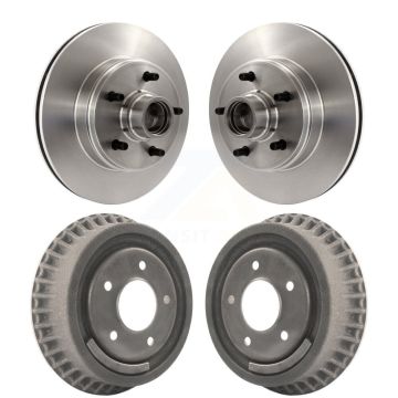 Front Rear Disc Brake Rotors Drums Kit For Chevrolet Astro GMC Safari K8-102199