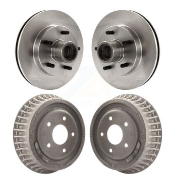 Front Rear Brake Rotor Drum Kit For Chevrolet S10 GMC Sonoma Blazer Jimmy Isuzu Hombre K8-102201