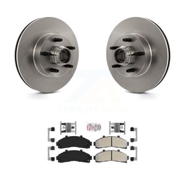 Front Brake Rotors Semi-Metallic Pad Kit For Ford Ranger Explorer Mazda B4000 B3000 B2300 K8A-100041