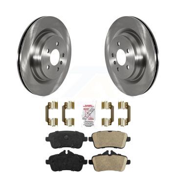 Rear Brake Rotors & Ceramic Pad Kit For Mercedes-Benz ML350 GLE350 GLE43 AMG GLE400 ML400 K8A-100442