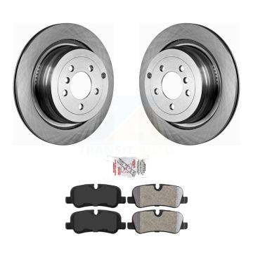 Rear Disc Brake Rotors And Semi-Metallic Pads Kit For Land Rover Range K8A-100592