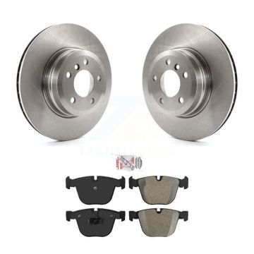 Rear Disc Brake Rotors And Semi-Metallic Pads Kit For BMW X5 X6 K8A-100594