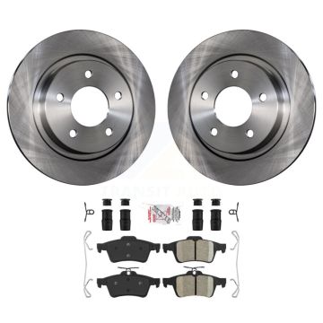 Rear Disc Brake Rotors And Ceramic Pads Kit For Mazda 3 Sport K8A-100629