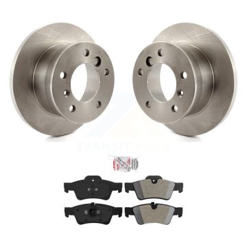 Rear Disc Brake Rotors And Semi-Metallic Pads Kit For Mercedes-Benz G55 AMG K8A-100677