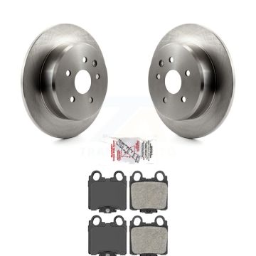 Rear Disc Brake Rotors And Semi-Metallic Pads Kit For Lexus SC430 IS300 GS300 GS400 GS430 K8A-100720