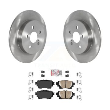 Rear Disc Brake Rotors And Ceramic Pads Kit For Toyota Corolla K8A-100802