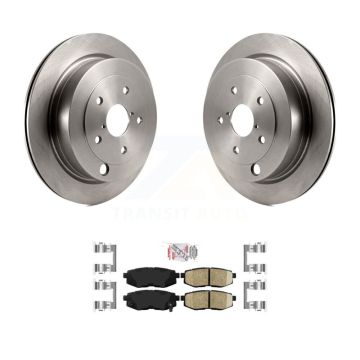 Rear Disc Brake Rotors And Ceramic Pads Kit For Subaru Tribeca B9 K8A-100827