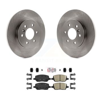 Rear Brake Rotor And Ceramic Pad Kit For Pontiac Montana Chevrolet Uplander Buick Terraza K8A-100878