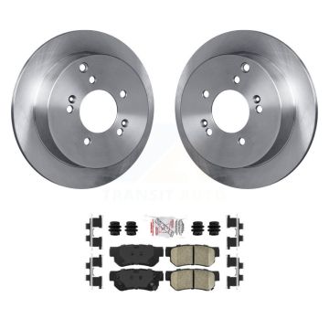Rear Disc Brake Rotors And Ceramic Pads Kit For Hyundai Tucson Kia Sportage Santa Fe K8A-100883
