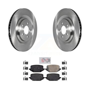 Rear Brake Rotor And Ceramic Pad Kit For Ford Explorer Lincoln Aviator Police Interceptor K8A-101027