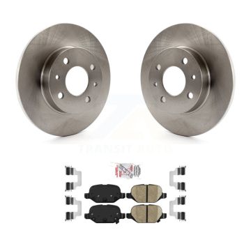 Rear Disc Brake Rotors And Ceramic Pads Kit For Fiat 500 K8A-101203