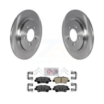 Rear Disc Brake Rotors And Ceramic Pads Kit For Kia Sportage Hyundai Tucson Nexo K8A-101211