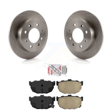 Rear Disc Brake Rotors And Ceramic Pads Kit For Kia Spectra Spectra5 K8A-101230