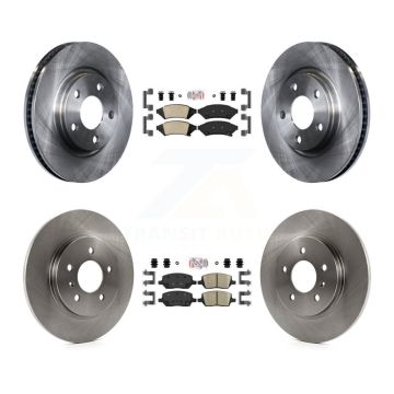 Front Rear Ceramic Pad Brake Rotor Kit For Pontiac Montana Chevrolet Uplander Buick Relay K8A-101312
