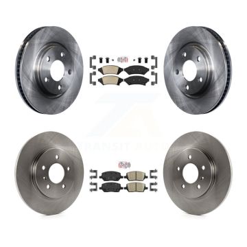 Front Rear Ceramic Pad Brake Rotor Kit For Pontiac Montana Chevrolet Uplander Buick Relay K8A-101313