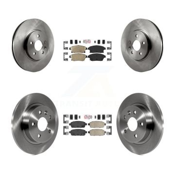 Front Rear Ceramic Pad And Disc Brake Rotor Kit For 2013-2017 Chevrolet Trax Buick Encore K8A-101386
