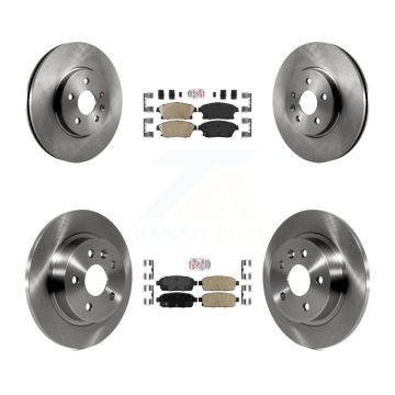 Front Rear Ceramic Pad And Disc Brake Rotor Kit For 2013-2017 Chevrolet Trax Buick Encore K8A-101387