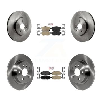 Front Rear Ceramic Pad And Disc Brake Rotor Kit For 2013-2017 Chevrolet Trax Buick Encore K8A-101389