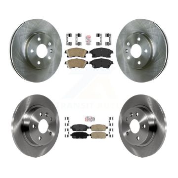 Front Rear Ceramic Pads And Disc Brake Rotors Kit For Chevrolet Cruze Sonic Limited K8A-101391