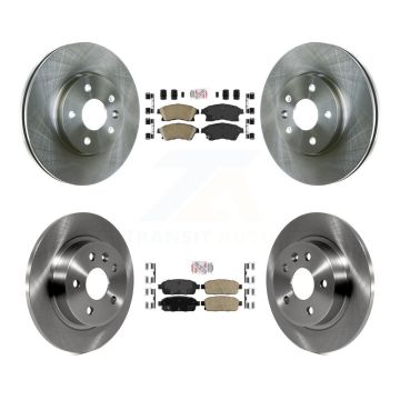 Front Rear Ceramic Pads And Disc Brake Rotors Kit For Chevrolet Cruze Sonic Limited K8A-101393