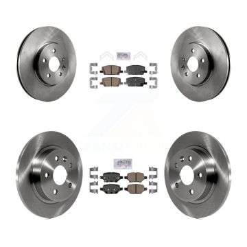 Front Rear Ceramic Pads And Disc Brake Rotors Kit For Buick Encore Chevrolet Trax K8A-101394