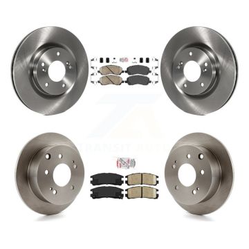 Front Rear Ceramic Pads And Disc Brake Rotors Kit For Mitsubishi Eclipse Galant K8A-101741