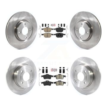 Front Rear Ceramic Pads And Disc Brake Rotors Kit For 2018-2021 Ford EcoSport FWD K8A-101768