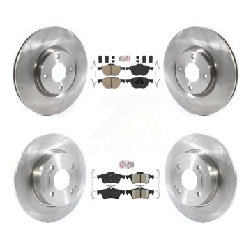 Front Rear Ceramic Pads And Disc Brake Rotors Kit For 2018-2021 Ford EcoSport FWD K8A-101769