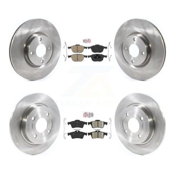 Front Rear Ceramic Pads And Disc Brake Rotors Kit For 2018-2022 Ford EcoSport AWD K8A-101771