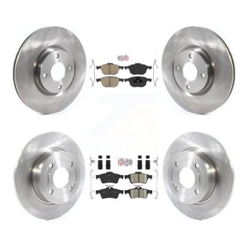 Front Rear Ceramic Pads And Disc Brake Rotors Kit For 2018-2021 Ford EcoSport FWD K8A-101772