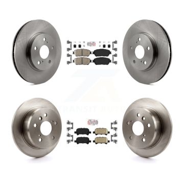 Front Rear Ceramic Pads And Disc Brake Rotors Kit For Toyota Solara Avalon K8A-102043