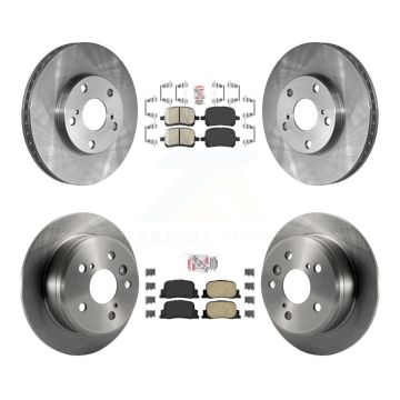 Front Rear Ceramic Pads And Disc Brake Rotors Kit For Toyota Camry Lexus ES300 K8A-102048