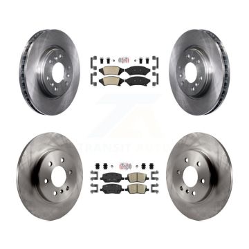 Front Rear Ceramic Pad Brake Rotor Kit For Pontiac Montana Chevrolet Uplander Buick Relay K8A-102105