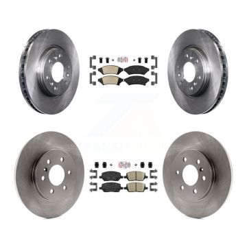 Front Rear Ceramic Pad Brake Rotor Kit For Pontiac Montana Chevrolet Uplander Buick Relay K8A-102107