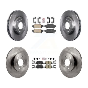 Front Rear Ceramic Pad Brake Rotor Kit For Pontiac Montana Chevrolet Uplander Buick Relay K8A-102109