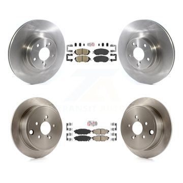 Front Rear Ceramic Pad & Disc Brake Rotors Kit For Subaru Impreza Forester Outback Legacy K8A-102219