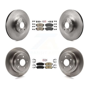 Front Rear Ceramic Pads And Disc Brake Rotors Kit For Subaru Forester Impreza Saab 9-2X K8A-102223