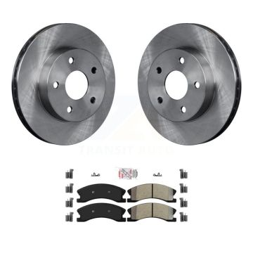 Front Disc Brake Rotors And Semi-Metallic Pads Kit For Jeep Grand Cherokee K8A-104392