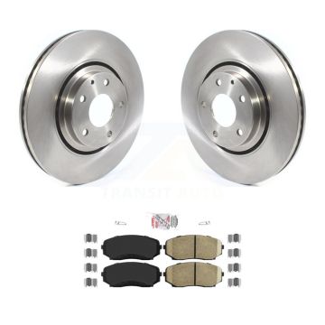 Front Disc Brake Rotors And Ceramic Pads Kit For Mazda CX-5 CX-9 K8A-104495