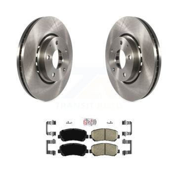 Front Disc Brake Rotors And Ceramic Pads Kit For Mazda CX-5 K8A-104497
